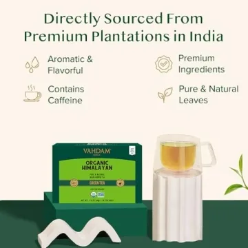Organic Himalayan Green Tea 30 Count | Ethically Sourced and Smooth