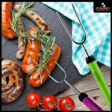 SUMPRI S'mores Sticks Set - Fun Marshmallow Roasting Skewers