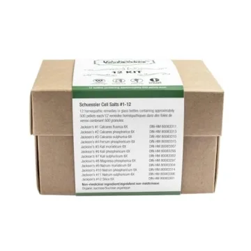 Jackson's Vegan Cell Salt Kit - 12 Bottles for Wellness