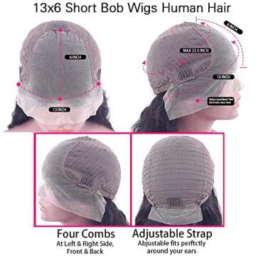 Larhali Short Curly Bob Wigs - Beautiful Brazilian Hair