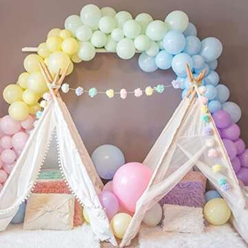 Pastel Balloon Kit - Perfect for Parties and Events
