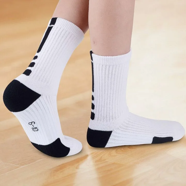 JHM Kids Athletic Sport Socks for Ages 4-16