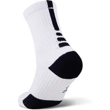 JHM Kids Athletic Sport Socks for Ages 4-16