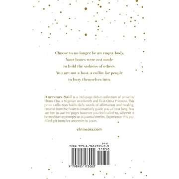 Ancestors Said: 365 Meditations for a Peaceful Year - Your Daily Guide to Inner Peace