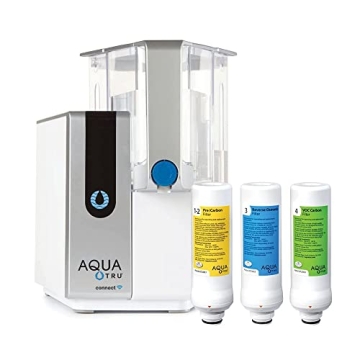 AquaTru Connect Countertop Water Filtration Purification System for PFAS & Other Contaminants with E...