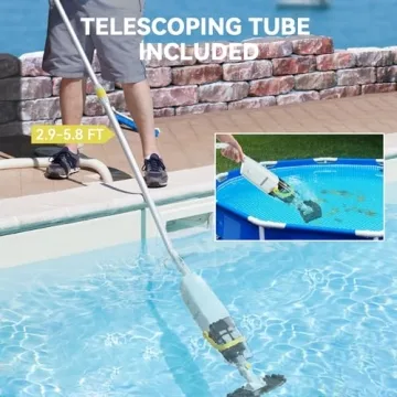 2024 Lydsto Handheld Pool Vacuum - Cordless Cleaning Solution