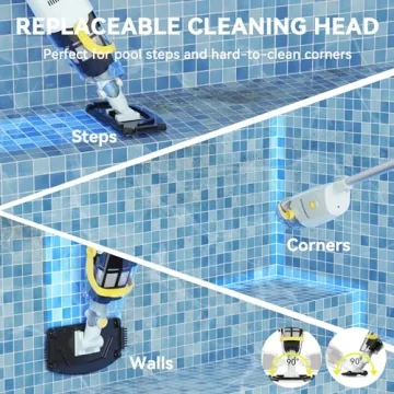 2024 Lydsto Handheld Pool Vacuum - Cordless Cleaning Solution