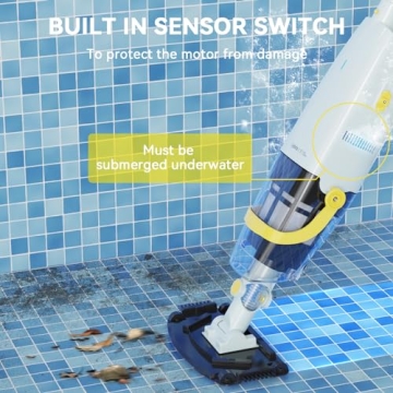 2024 Lydsto Handheld Pool Vacuum - Cordless Cleaning Solution