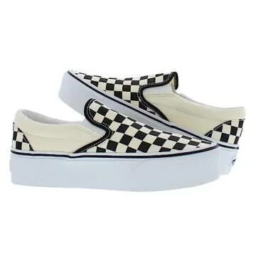 Vans Slip-On Trainers in Classic Checkerboard, Perfect Comfort
