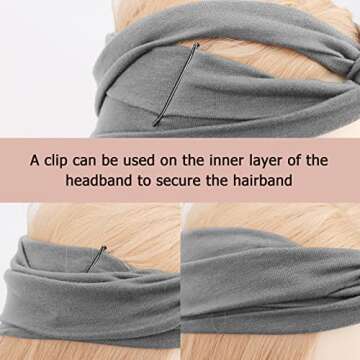 DRESHOW Women Headbands 4 Pack for Yoga and Style