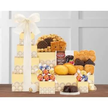 Chocolate and Sweets Tower Gift by Wine Country
