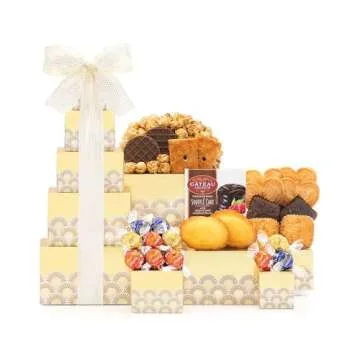 Chocolate and Sweets Tower Gift by Wine Country