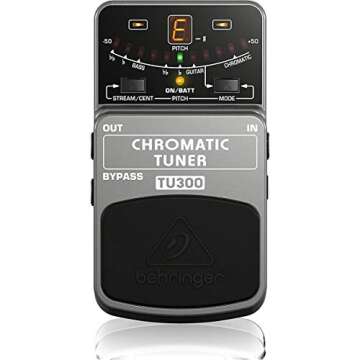 Behringer TU300 Chromatic Guitar/Bass Tuner - Precision Tuned