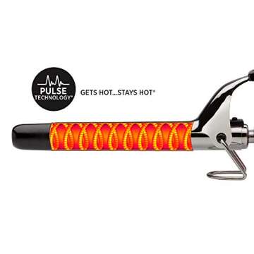 Hot Tools Professional Pink Titanium Curling Iron Wand, 3/4 Inches