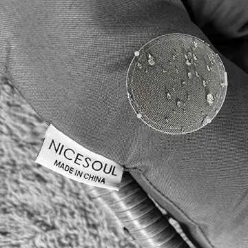 NICESOUL Egg Chair Outdoor Indoor, Cozy Patio Wicker Swing Hanging Chair with Stand, All Weather Hammock Egg Shaped Chairs with Cushions, 350lbs Pounds Sturdy Porch Swing for Backyard with Cover