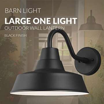 Sea Gull Barn Light - Stylish & Durable Outdoor Lantern