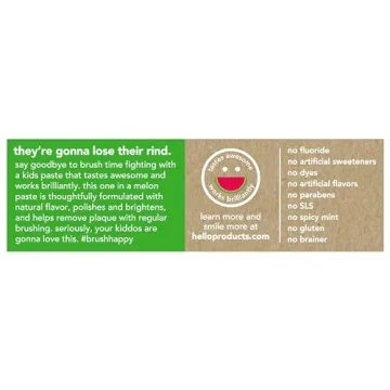 Natural Watermelon Kids Toothpaste Fluoride Free 4.2 Oz