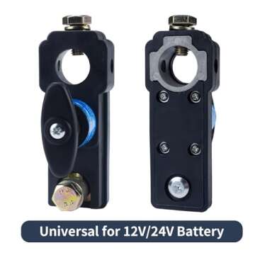 Car Battery Disconnect Switch for 12V/24V Systems