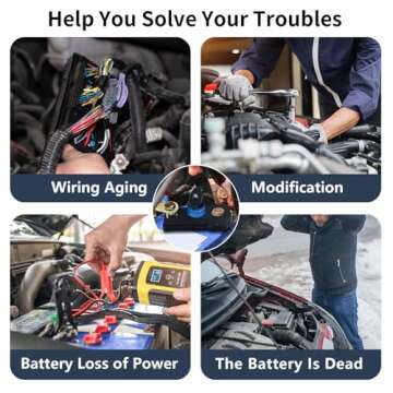 Car Battery Disconnect Switch for 12V/24V Systems