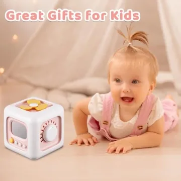 Montessori Busy Cube Toys for Baby Girl - 1 Year