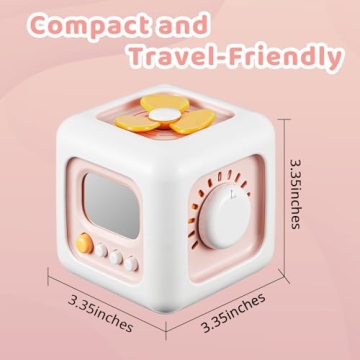 Montessori Busy Cube Toys for Baby Girl - 1 Year