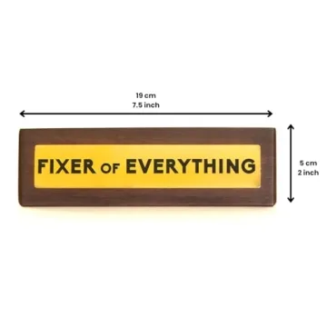 Fixer of Everything Desk Plaque - Funny Boxer Gift