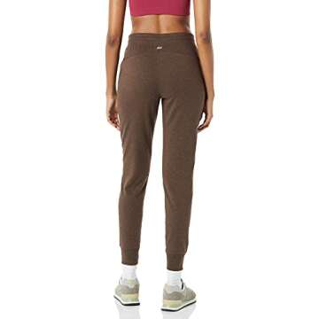 Amazon Essentials Women's Studio Terry Relaxed-Fit Jogger Pant - Cozy Chocolate Comfort for Everyday...
