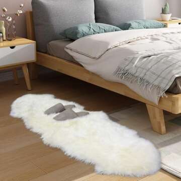 Genuine Sheepskin Rug from New Zealand - Luxury Softness