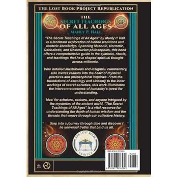 The Secret Teachings of All Ages: An Illustrated Encyclopedic Outline of Masonic, Hermetic, Qabbalis...