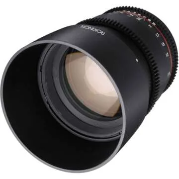 Rokinon 85mm T1.5 Cine DS Lens for Stunning Films
