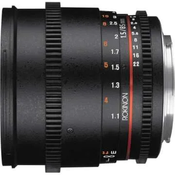 Rokinon 85mm T1.5 Cine DS Lens for Stunning Films