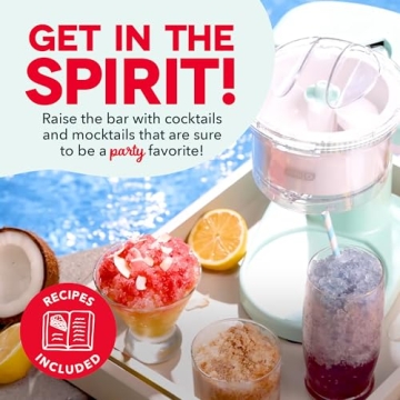 DASH Shaved Ice Maker Makes Perfect Slushies and Snow Cones