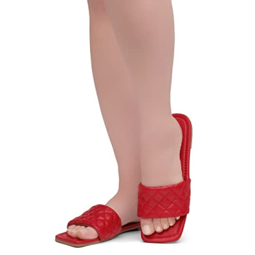 Shoe Land Anisha Stylish Flat Sandals for Summer Wear