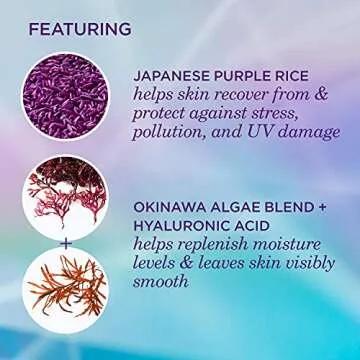 TATCHA Dewy Skin Cream 50mL & Rice Wash 120mL Bundle