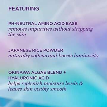 TATCHA Dewy Skin Cream 50mL & Rice Wash 120mL Bundle