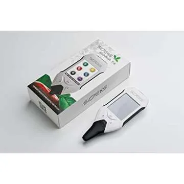 SOEKS EcoVisor F4 Geiger Counter Radiation Detector Dosimeter Nitrate Tester EMF Electromagnetic Electric Magnetic Field Device Water Quality TDS Meter Portable Electronic Touch Screen Easy to Use