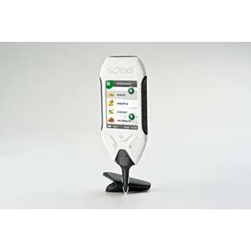 SOEKS EcoVisor F4 Geiger Counter Radiation Detector Dosimeter Nitrate Tester EMF Electromagnetic Electric Magnetic Field Device Water Quality TDS Meter Portable Electronic Touch Screen Easy to Use