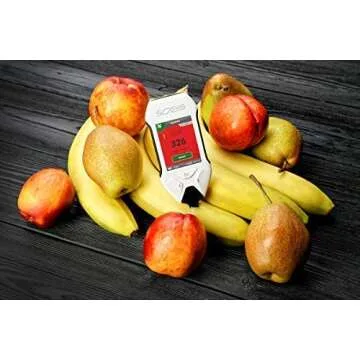 SOEKS EcoVisor F4 Geiger Counter Radiation Detector Dosimeter Nitrate Tester EMF Electromagnetic Electric Magnetic Field Device Water Quality TDS Meter Portable Electronic Touch Screen Easy to Use