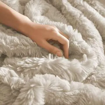 Hyde Lane Fluffy Throw Blanket for Couch or Sofa