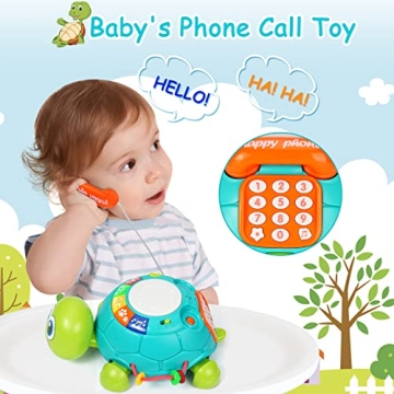 Musical Turtle Baby Toy for Fun Learning 6-12 Months