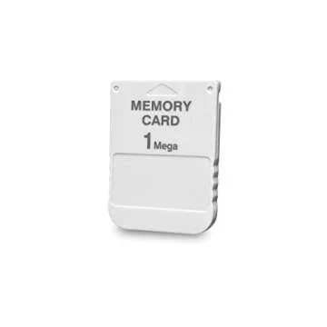 Tomee 1MB Memory Card for PS1 and PS2 Consoles