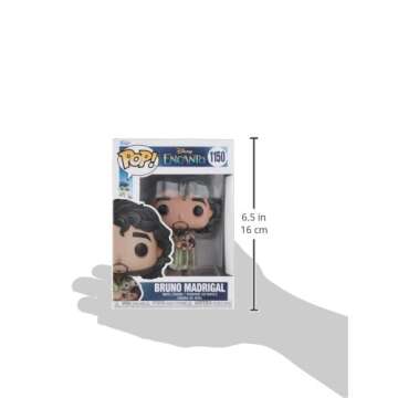 Funko POP Pop! Disney: Encanto - Bruno Madrigal POP 6 Multicolor 4 inches
