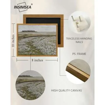 InSimSea Vintage Canvas Wall Art for Home Decor