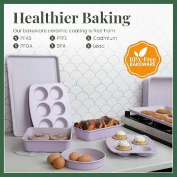 Larder & Vine Non-Stick Bakeware Set - 8 Pieces
