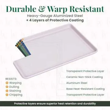 Larder & Vine Non-Stick Bakeware Set - 8 Pieces