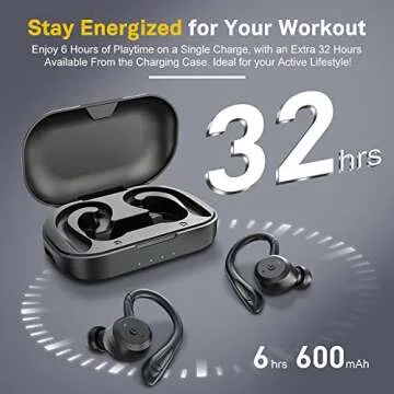 APEKX Waterproof Bluetooth Earbuds for Every Adventure