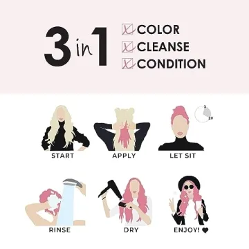 Keracolor Rose Gold Clenditioner - Color Depositing Conditioner