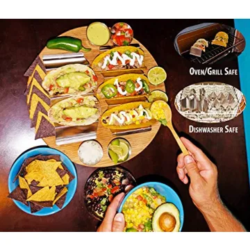 Durable Fiesta Kitchen Taco Holder Set for Easy Serving
