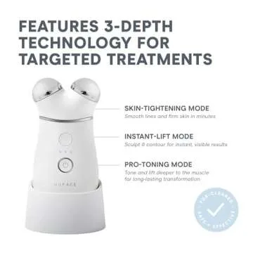 NuFACE TRINITY+ Microcurrent Facial Device - Youthful Glow