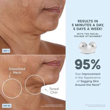 NuFACE TRINITY+ Microcurrent Facial Device - Youthful Glow